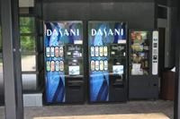 Vending machines on the back patio of the Historic Jamestowne Visitor Center