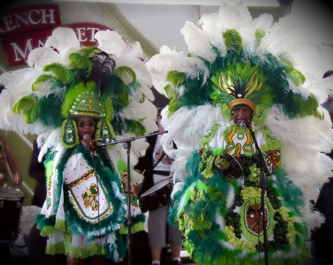 Big Queen Mary Kay and th Original Wild Tchoupitoulas Indians from the performance on Feb. 9th, 2018 Big Queen Mary Kay and th Original Wild Tchoupitoulas Indians from the performance on Feb. 9th, 2018