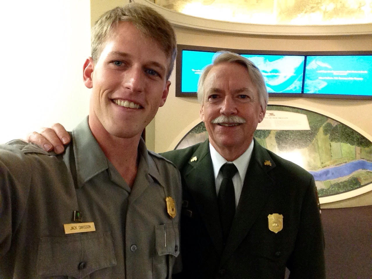 Ranger Jack and John Jarvis Ranger Jack and John Jarvis