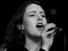 woman singing