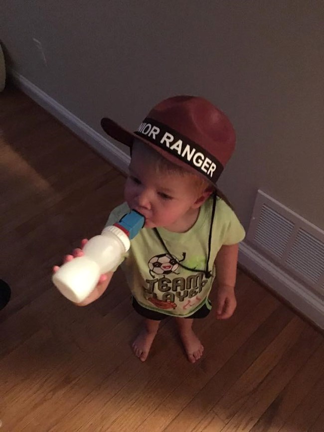 Junior Ranger in Hat