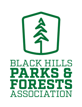 BHPFA Logo- Stacked final The logo of Black Hills Parks and Forests Association.