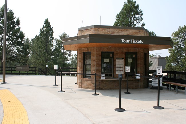 Exterior of Ticket Kiosk