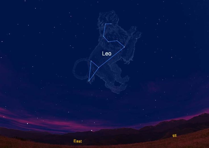 the constellation of Leo