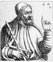 portrait of Clauidus Ptolemy 