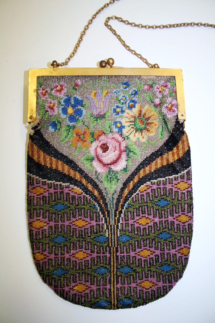 Beaded purse