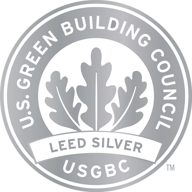 Silver LEED Certification logo