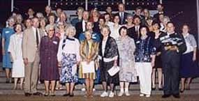 Volunteers receiving awards Volunteers receiving awards