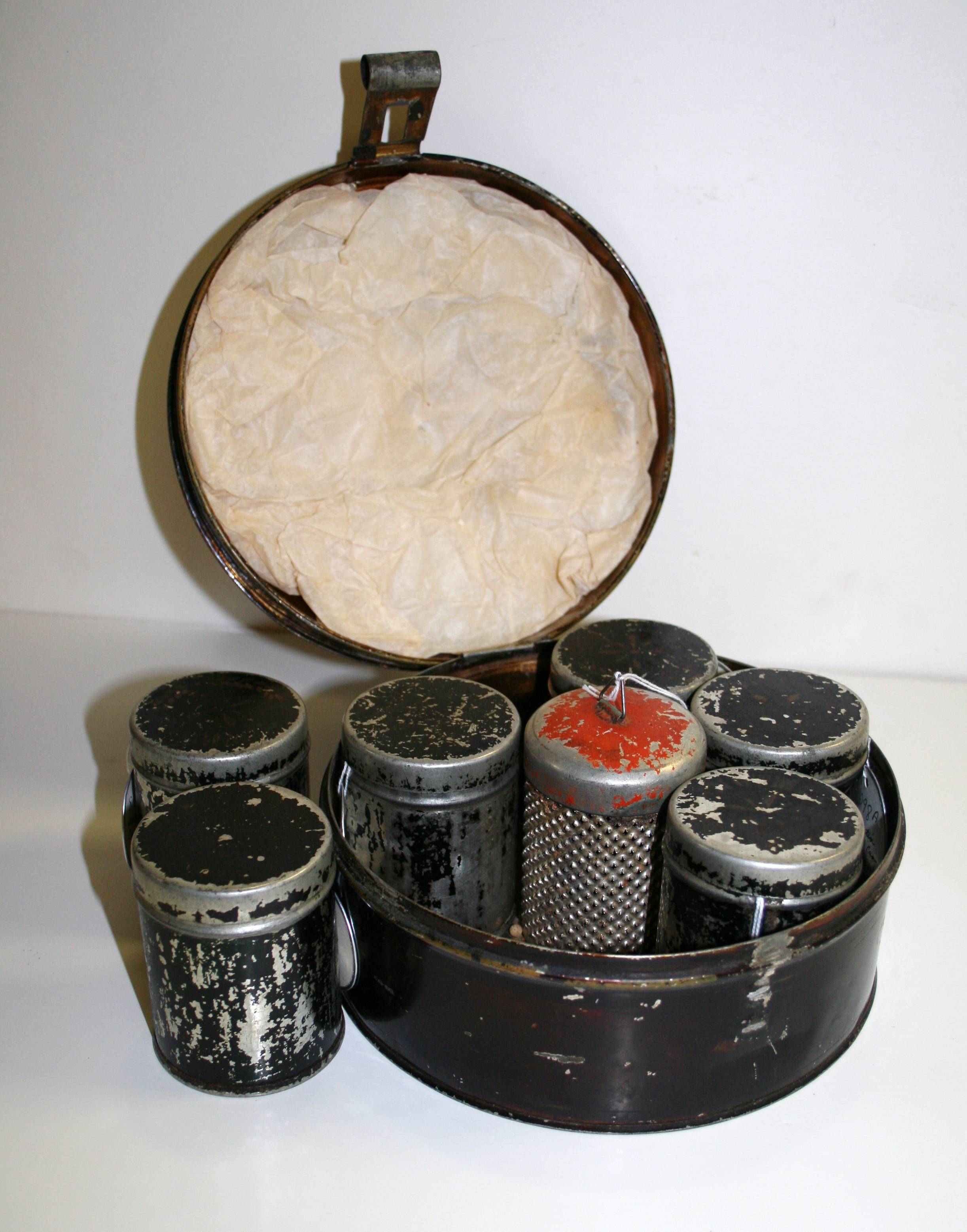 tin spice caddy tin spice caddy