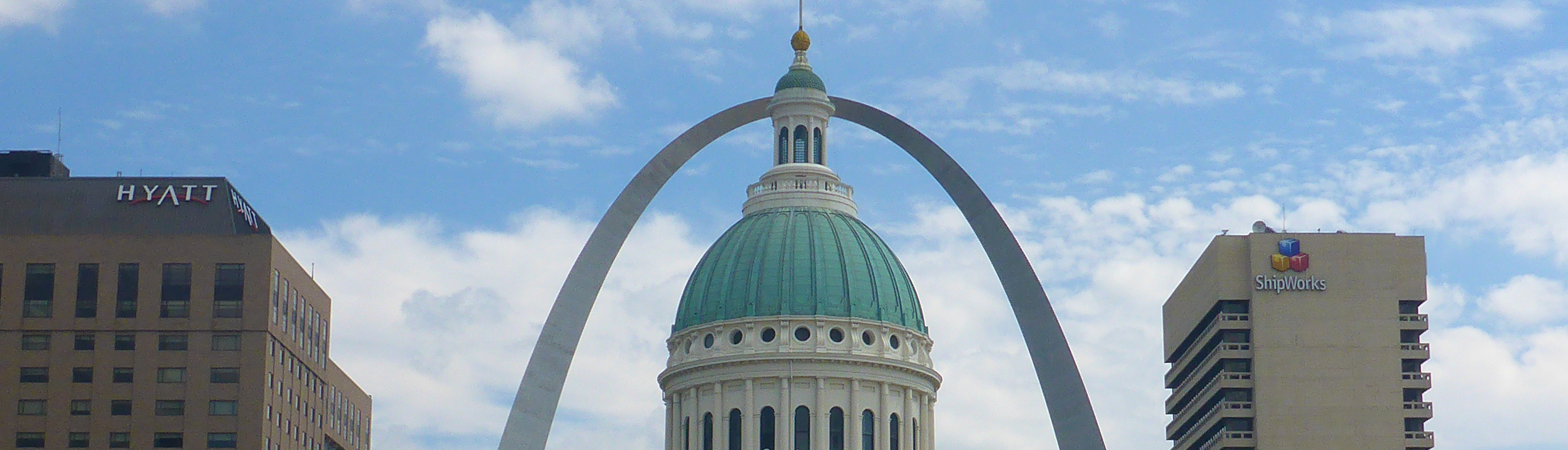 Arch and Old Courthouse