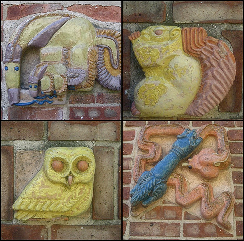 Crow Island School Tiles by chicagogeek