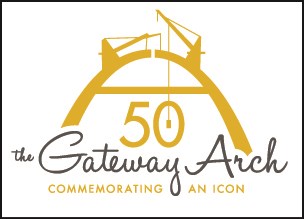 Gateway Arch 50th logo