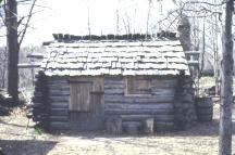small log house
