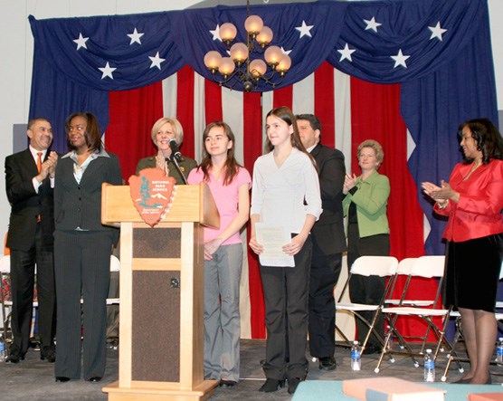 Winners in the "Dear Mr. Scott" Essay Contests