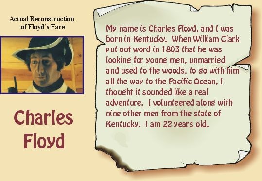 Charles Floyd's face reconstructed from his skull. Charles Floyd's face reconstructed from his skull.