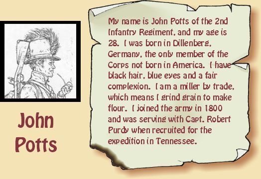 private john potts - jefferson national expansion memorial