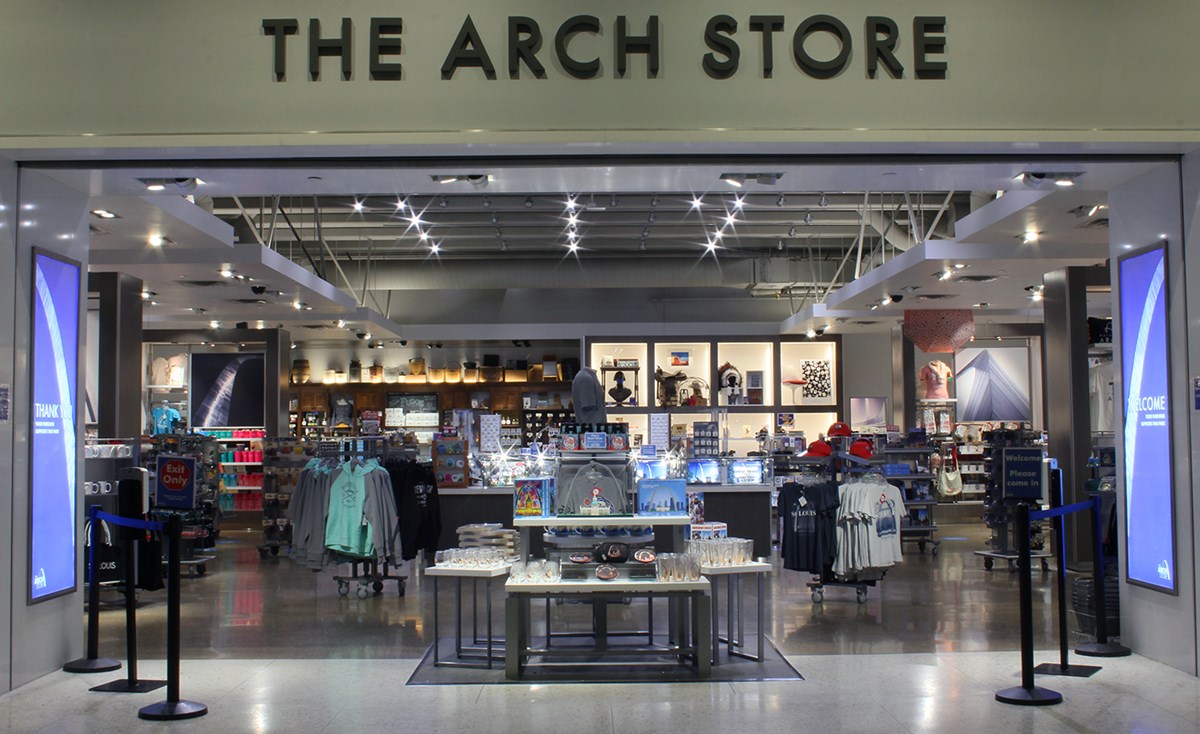 Entrance to the Arch Store