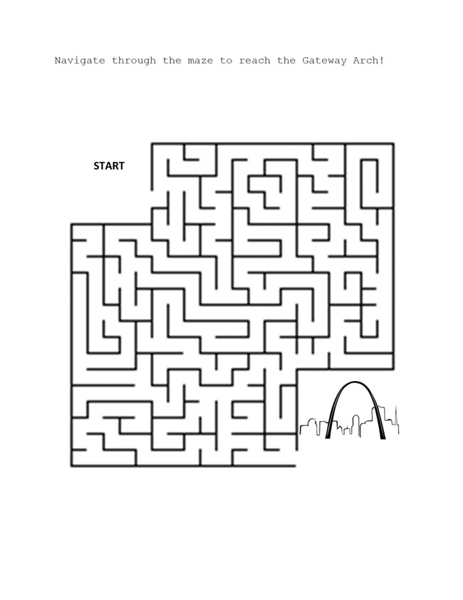 Gateway Arch Maze