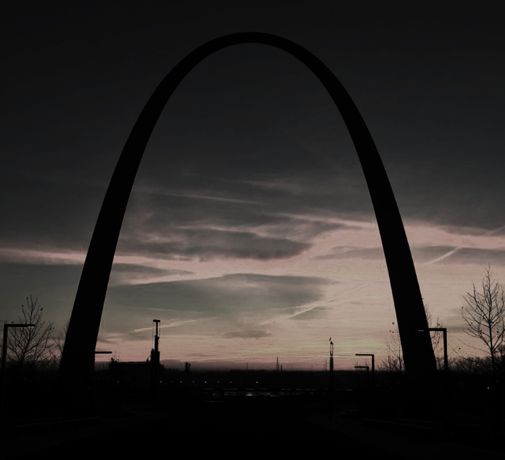 Gateway Arch National Park: Bird's-eye View