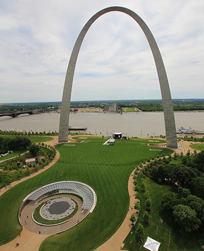West Entrance to Arch