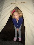 Night at the Museum 2011 Child and Tipi