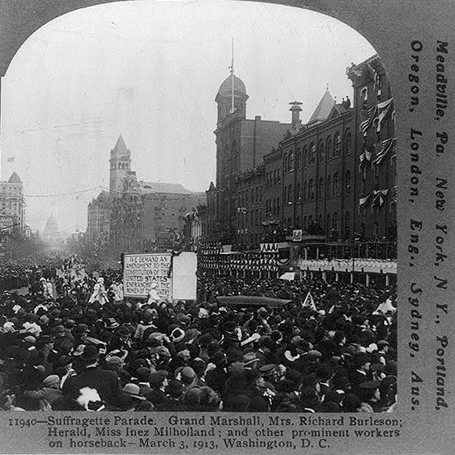 photo of Suffragette Parade