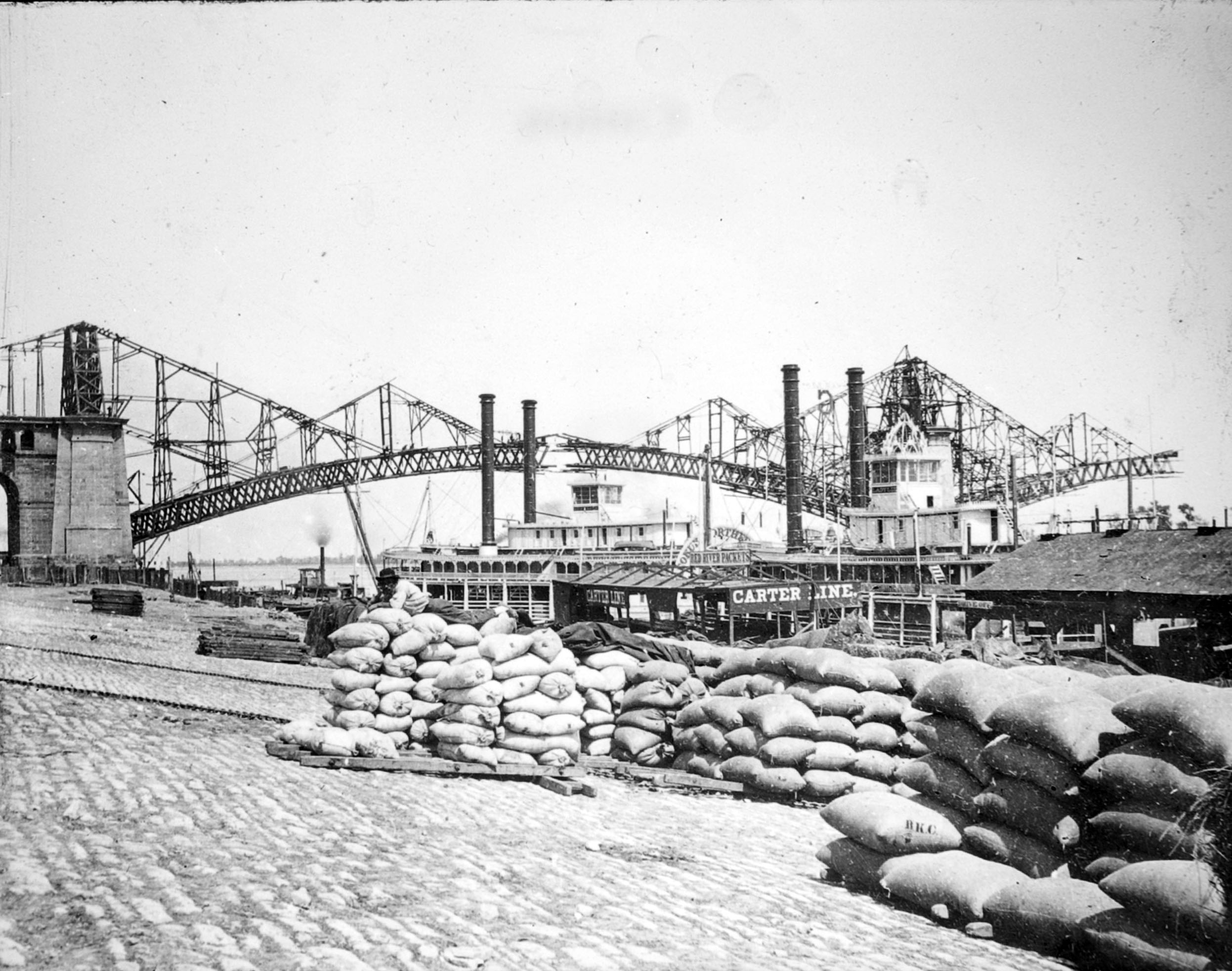 BRIDGE SHIP HOUSE「VISIONARY」 1st press Eads Bridge Anniversary - Gateway Arch National Park (U.S.