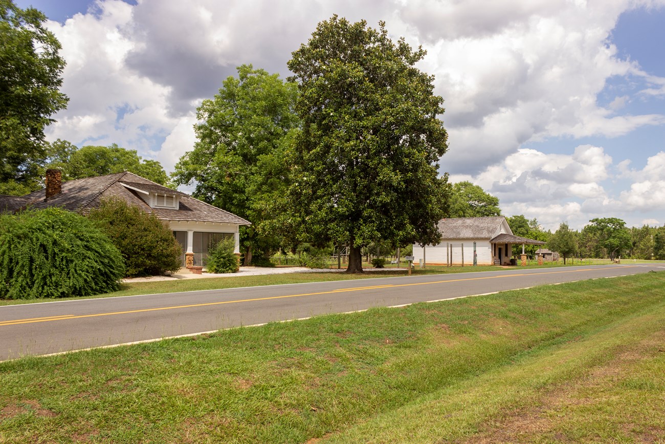 The Carter home and store along Old Plains Highway