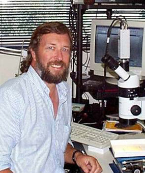 Image of Ted Fremd, lead paleontologist.