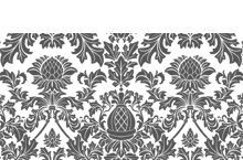 Pattern from parlor drapes in the John F. Kennedy birthplace.