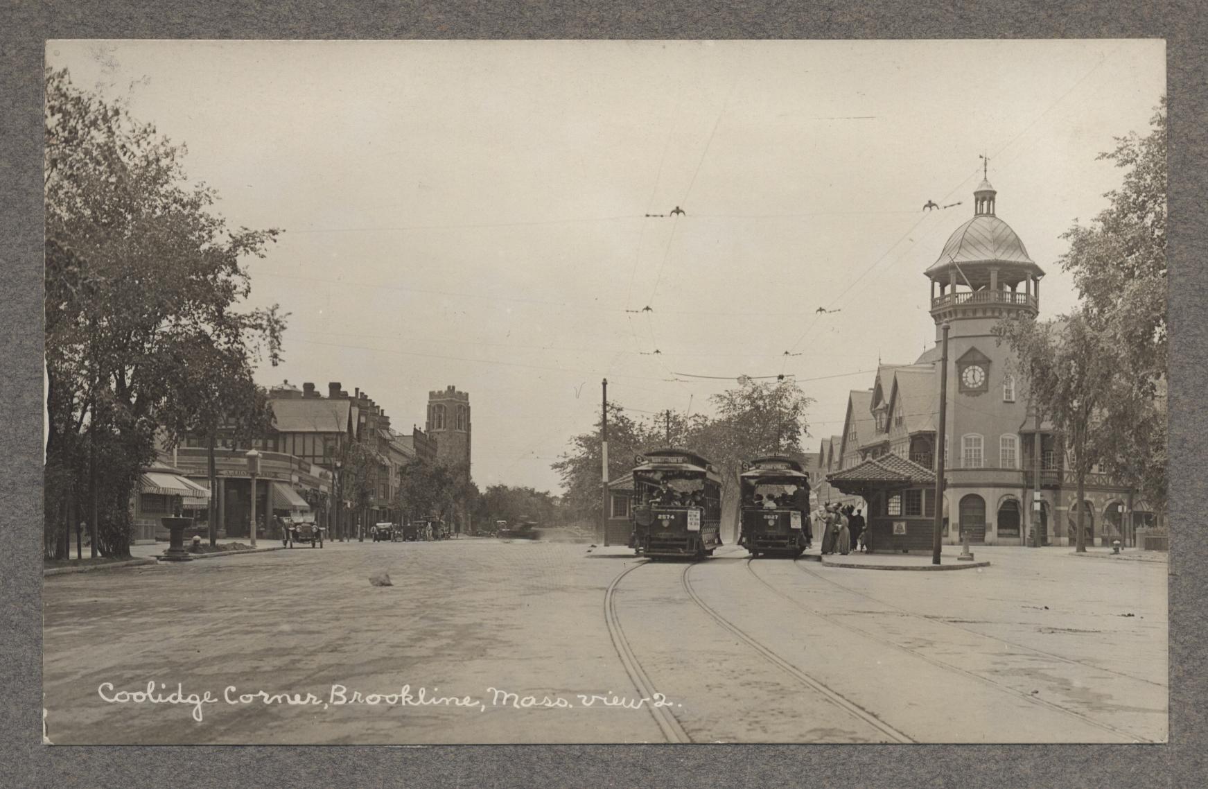 FRLA photo album 1310-51 Coolidge Corner c1915