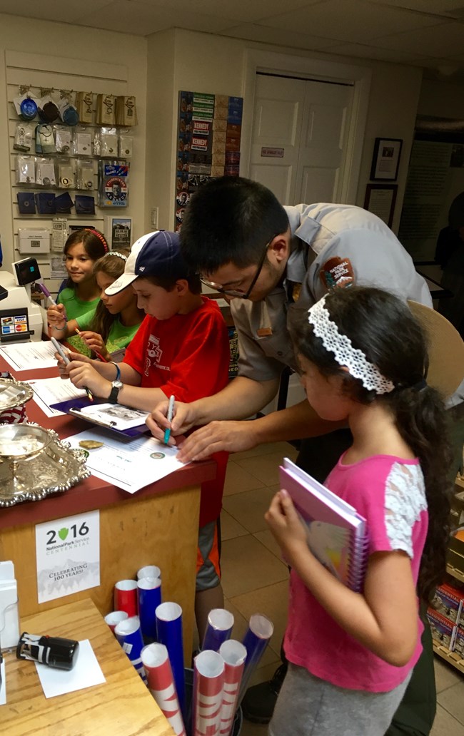 Ranger swears in new Jr. Rangers