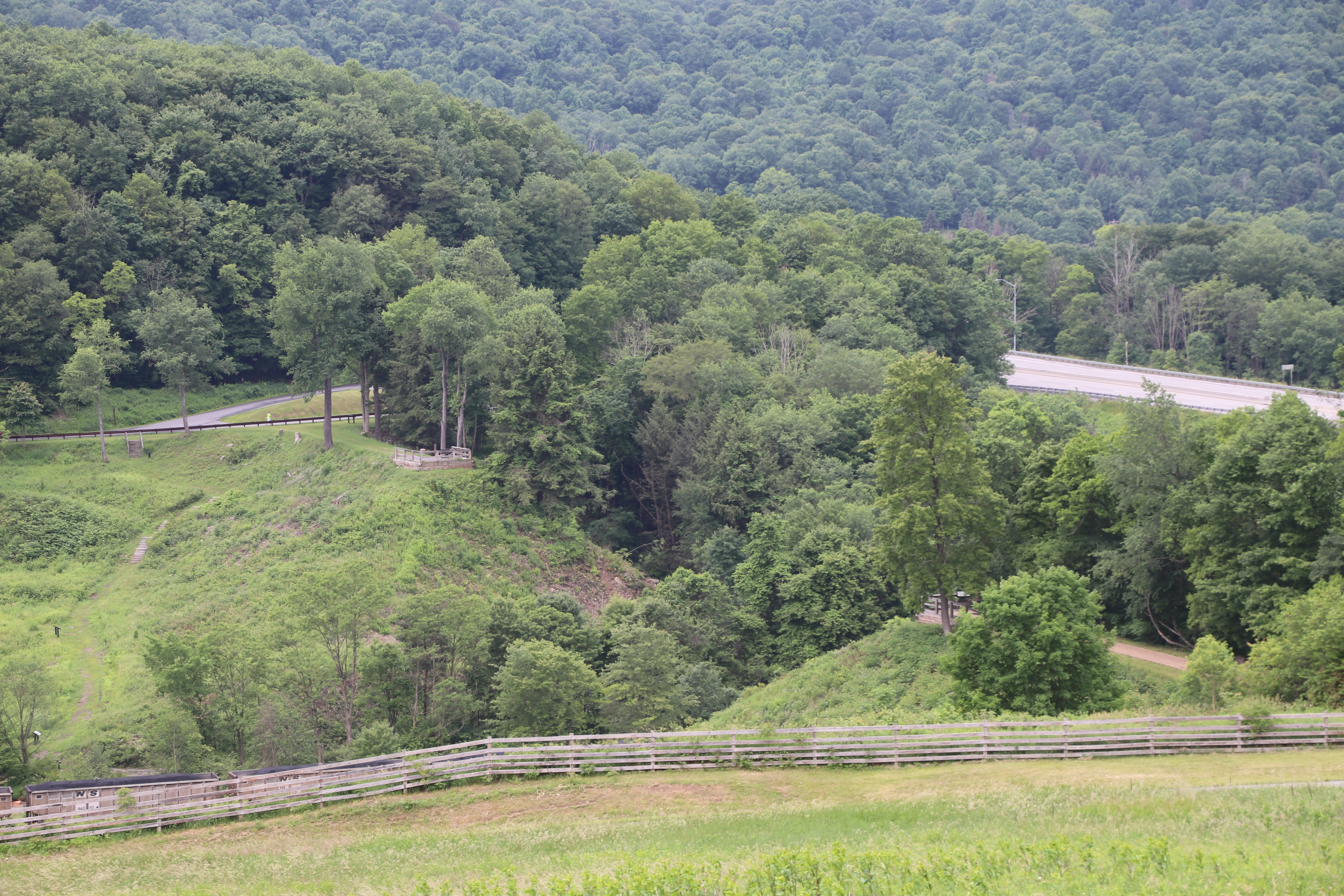 The South Fork Dam today