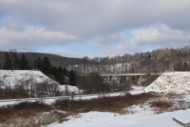 Dam remains