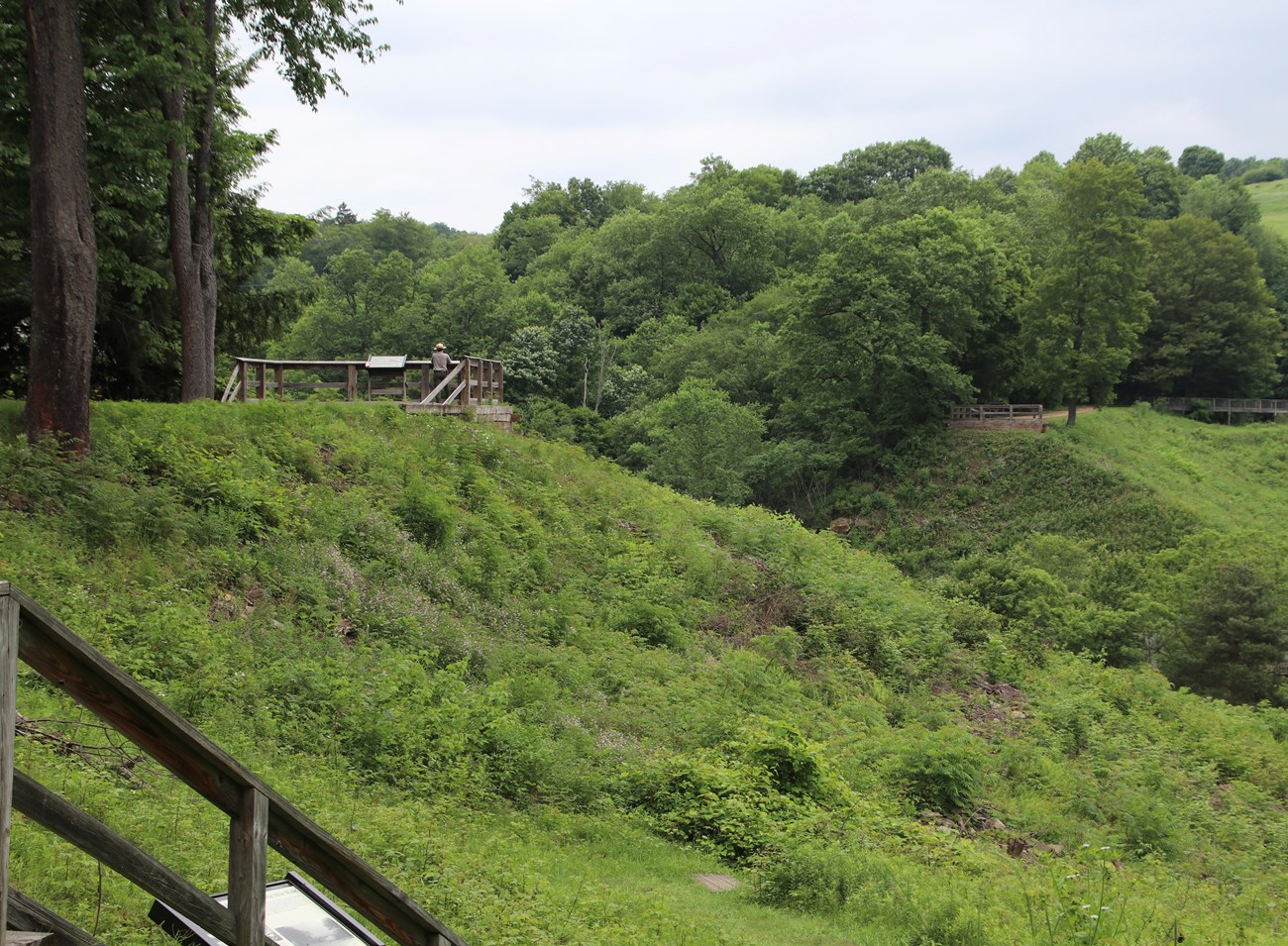 The remains of the South Fork Dam