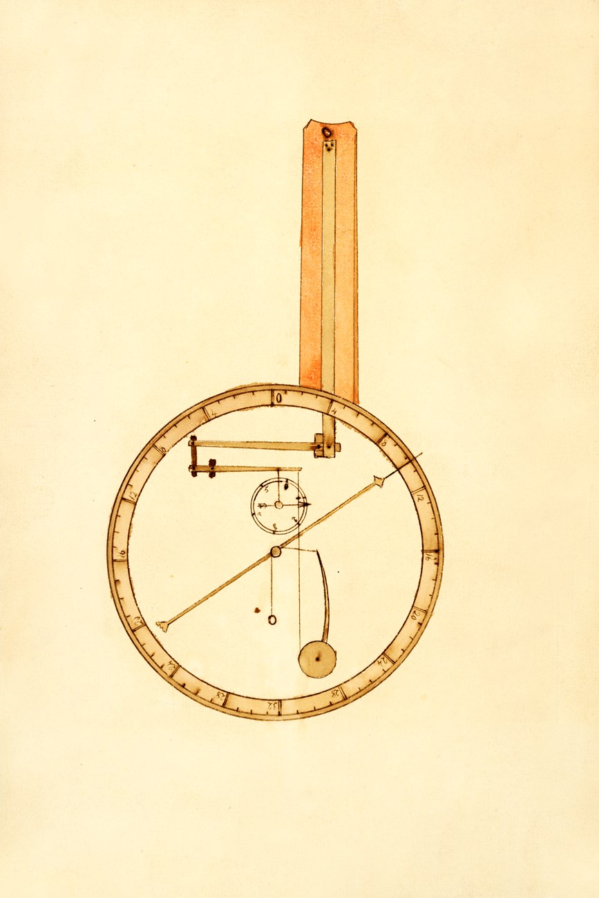 Illustration of an unknown John Muir invention.
