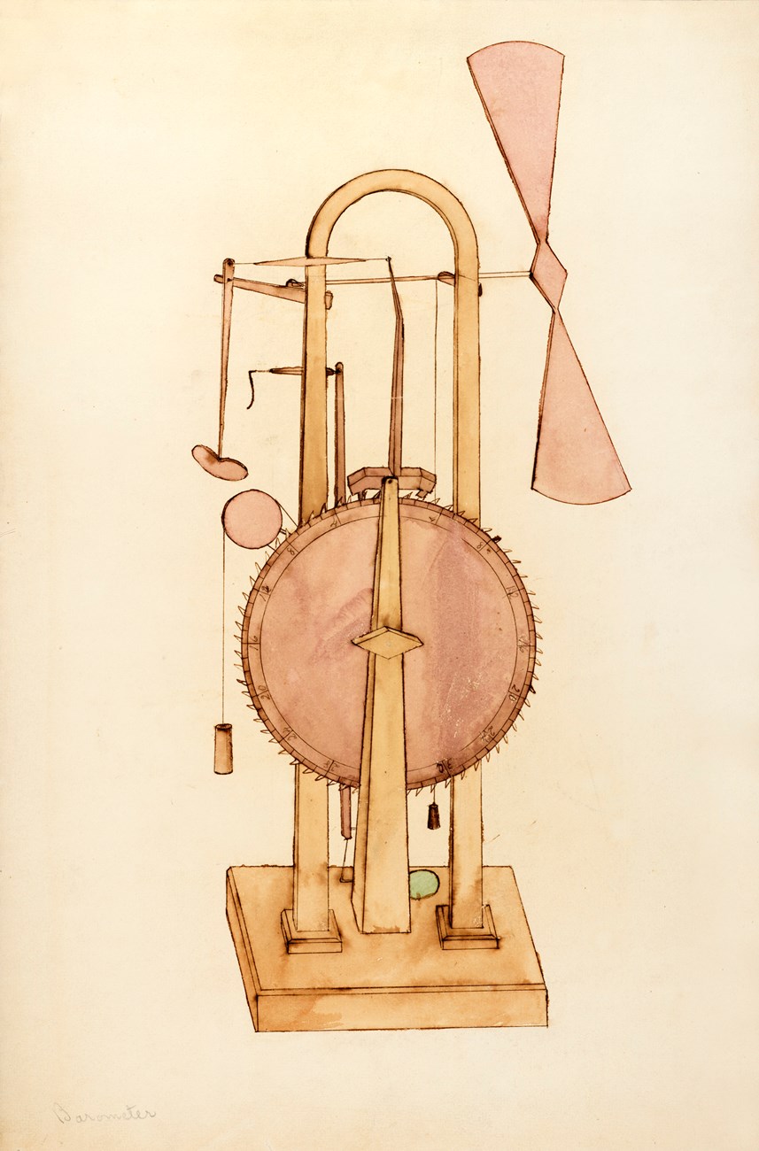 Illustration of an unknown John Muir invention.