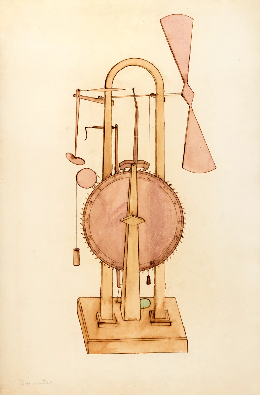 Illustration of an unknown John Muir invention.