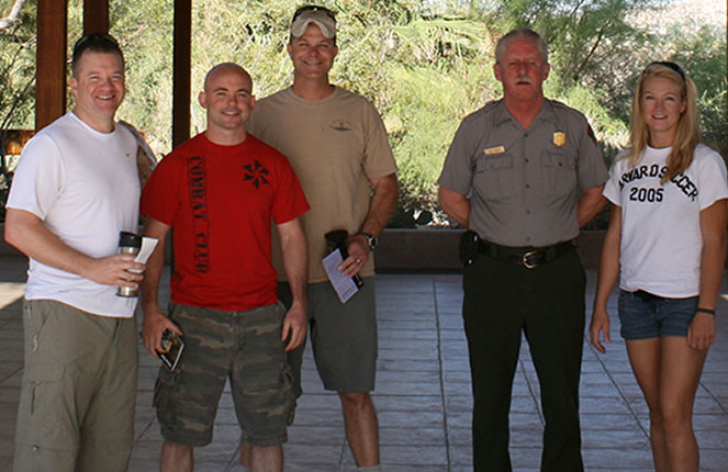 military pass holders