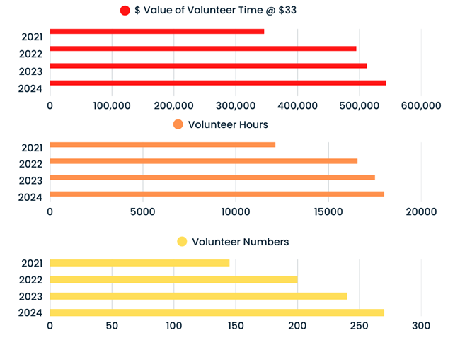 JUBA VIP Bar Chart Graph