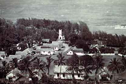 Early picture of Kalawao.