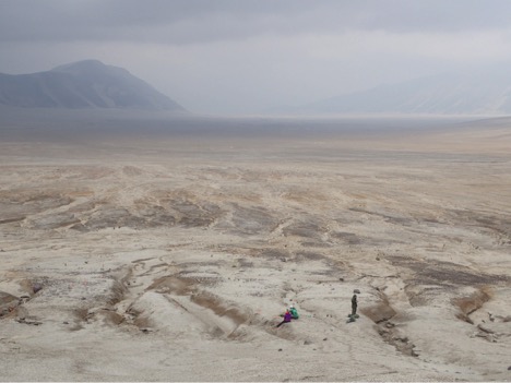 Archaeologists in Valley of Ten Thousands Smokes