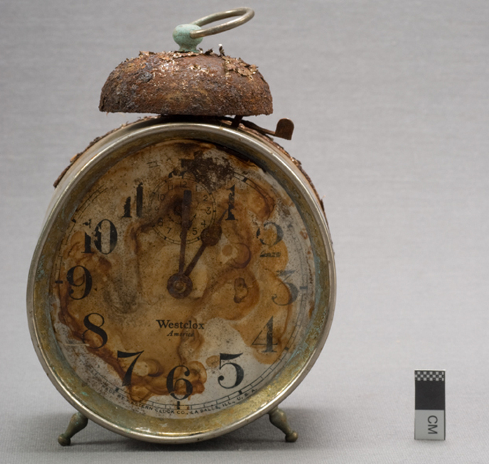 Westclox Alarm Clock from Fure's Cabin