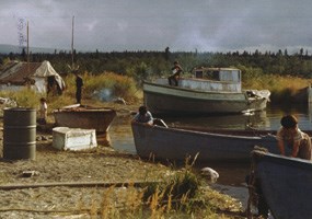 The Brooks River area was once a bustling hub of subsistence activity.