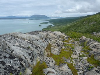 Iliuk-Arm-of-Naknek-Lake-seen-from-south-slope-of-Mount-La Gorce