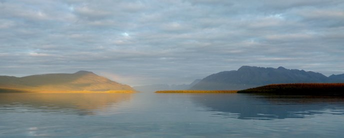 Sunset-over-the-Iliuk-Arm