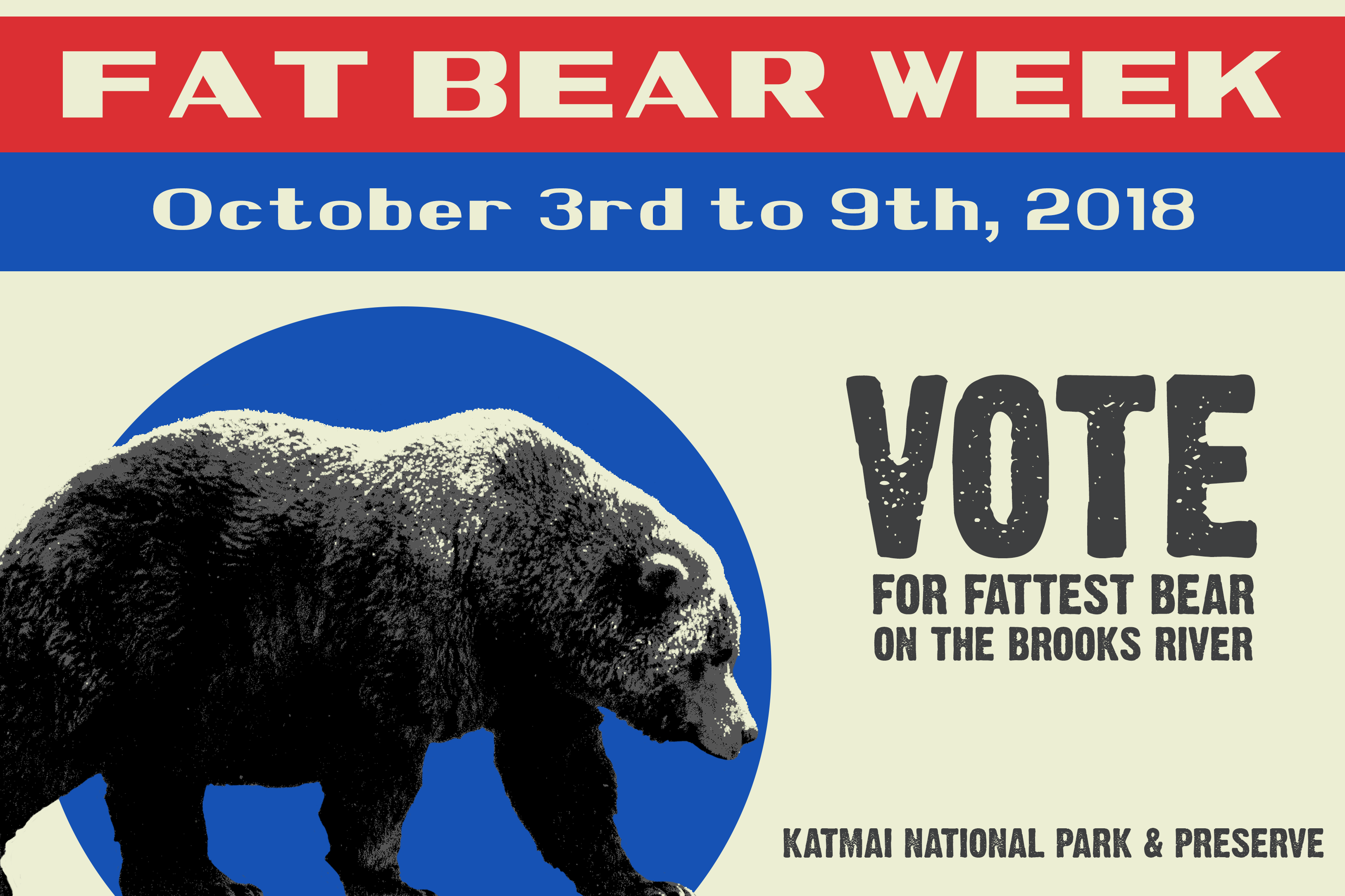 Fat Bear Week 2018 graphic