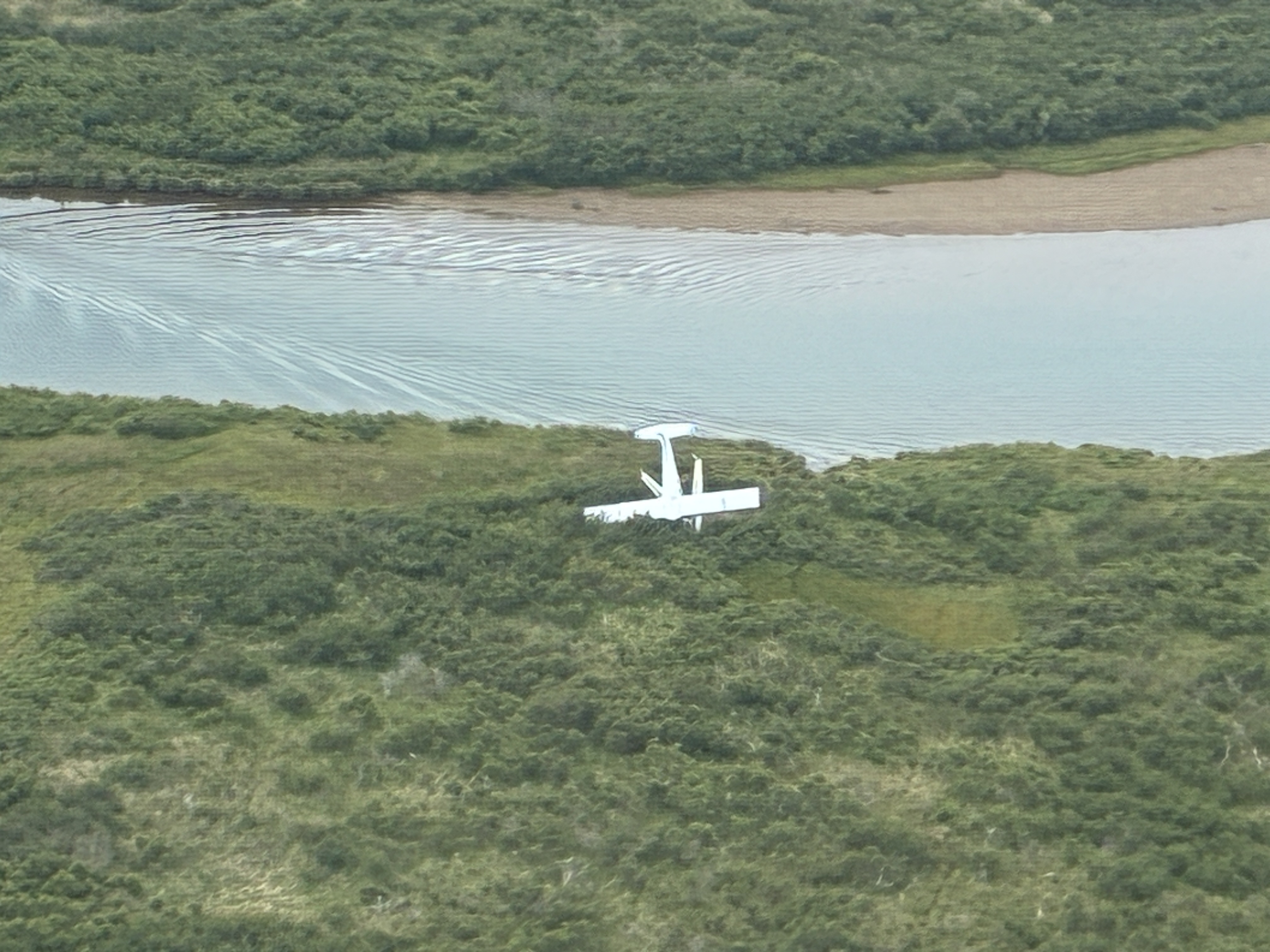 Floatplane accident, Maraine Creek 8-16-26