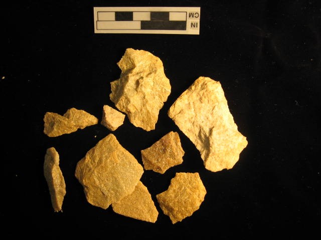 Fire cracked rocks