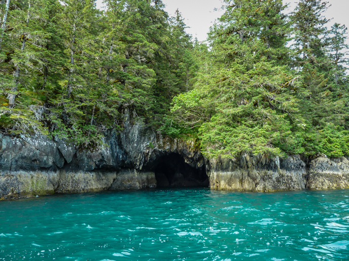 Cave in Nuka Bay. Photo D. Kurtz/NPS